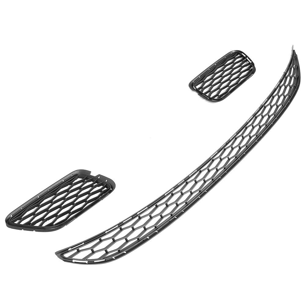 

Комплект из 3 нижних решеток переднего бампера, подходит для Maserati Quattroporte 20142017