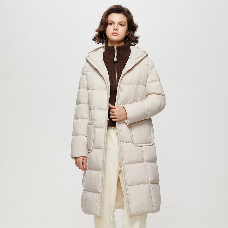 Women's Winter Loose Long Hooded Down Jacket