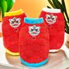 Pet clothes autumn and winter hairless cat clothes wool velvet lion dancing big dog golden hair cat supplies