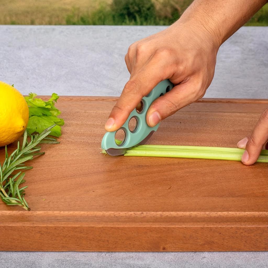 1PC Mini Vanilla Peeler, Nine Sizes of Holes, with Blade and Protective Cover