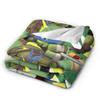Warm Soft Blanket Picnic TMNT Game  Bedding Throws  Flannel Bedspread For Bedroom Comfortable Sofa Bed Cover
