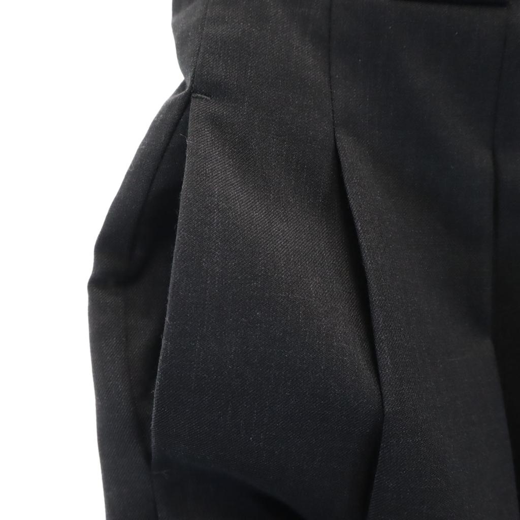 CINOH High-waisted pleats Wide pants 34 Charcoal black Women Used