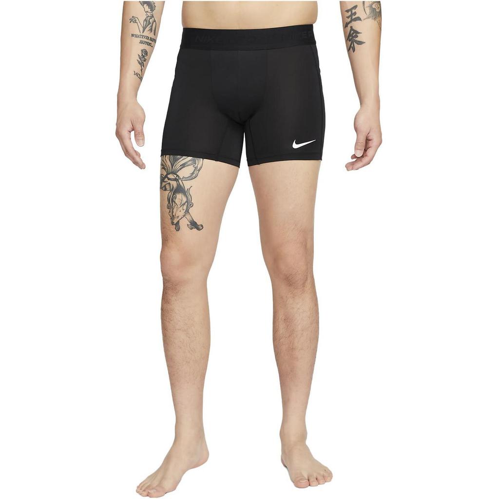 Nike Pantaloncini da Allenamento Uomo Pro Dri-FIT tinta unita ad asciugatura rapida Neri FD0686-010