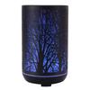 300ml Luftbefeuchter 2 in 1 Umgebungsnachtlicht Aroma Aromatherapie Diffusor Schwarz 100?240VEU-Stecker