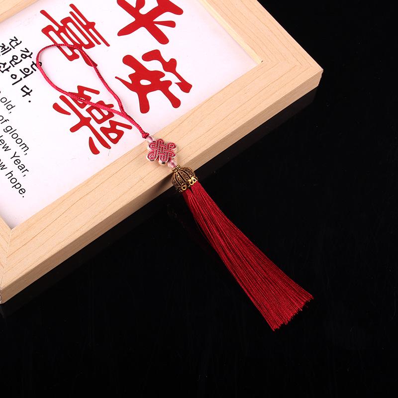 Chinese Knot Tassel Accessories: Hat, Pendant, Bookmark, and Jewelry Tassels