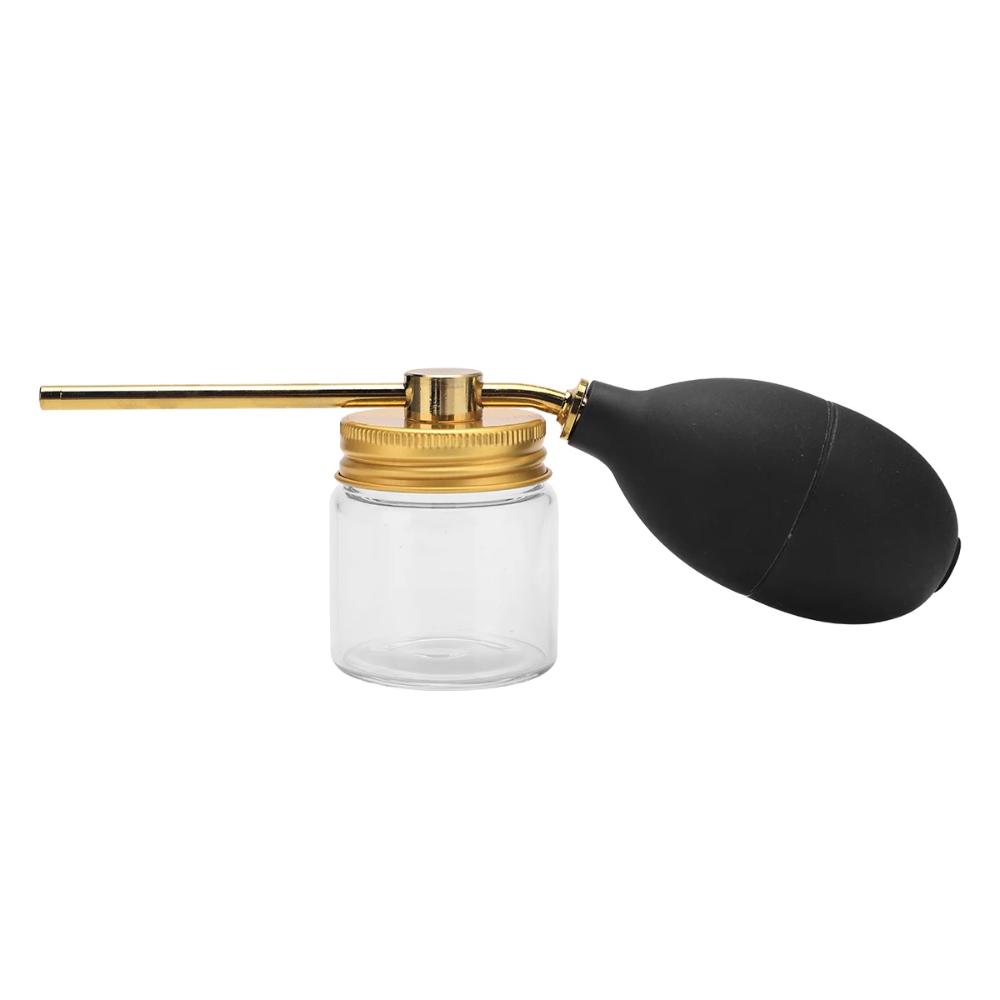 Refillable Hair Salon Powder Spray Bottle Talc Fiber Fiber Spray Applicator  Barbershop