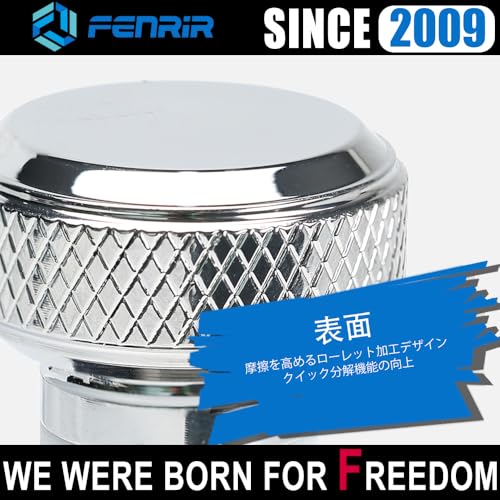 FENRIR Motorrad Schnellverschluss Sitzschraube 304 Edelstahl Passend für Harley Davidson 1997-2009 Street Glide Road Glide Road King Low Rider Fat