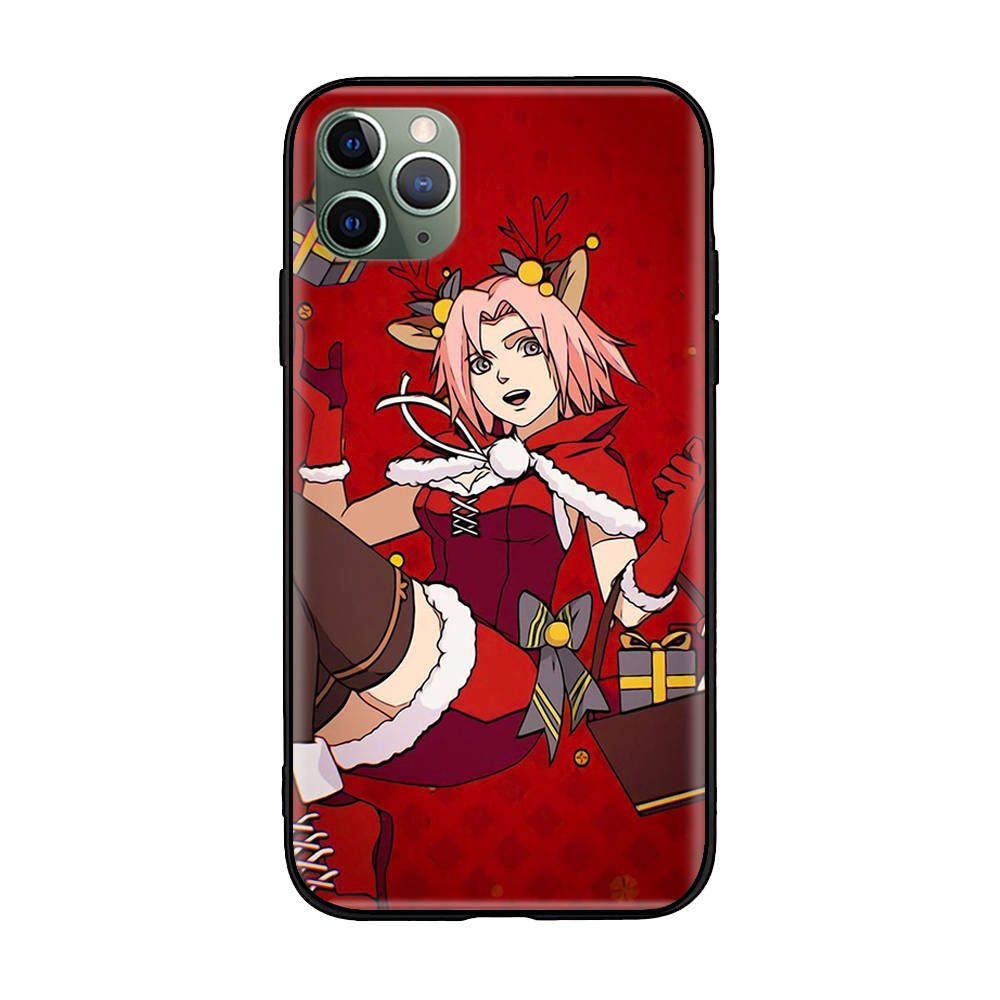W-3 Naruto vánoční měkké pouzdro pro Samsung A04s A05s A10s A11 A12 A14 A15 A22 A23 A32 A50S M31 M51 M52 M53 A25 A30S A51 A52 A55 A70 A71 A72 S10 S9
