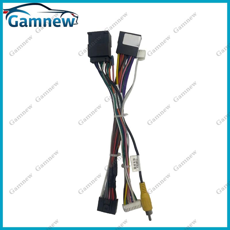 

Car 16pin Wiring Harness Adapter Canbus Box Decoder Android Radio Power Cable For Chery Tiggo 5 2014-2017 Only Cable