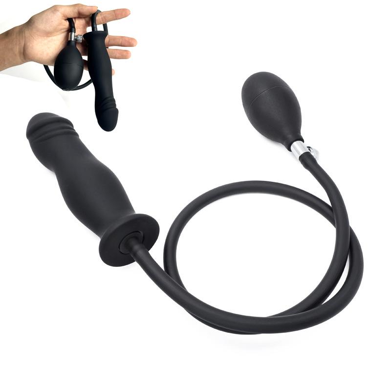 BDSM Aufblasbarer Analplug Butt Plug Anal Dilatator Anus Extender Sexspielzeug G-Punkt Stimulator Prostata Massager Sexspielzeug für Erwachsene