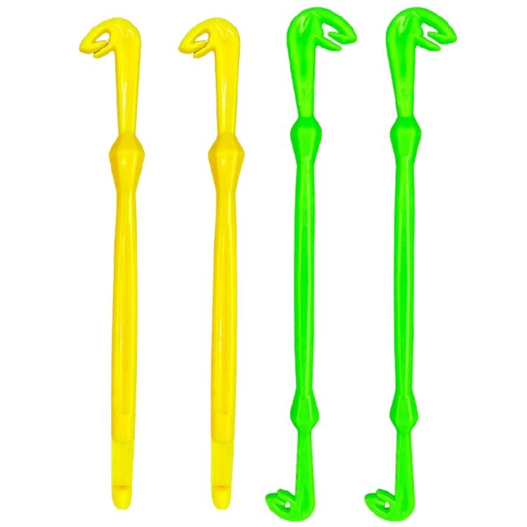 4Pcs Fishing Unhooking Disgorger Easily Hook Tyer Disgorger Tool Manual Knots Tying Tool for Fly Fishing 1