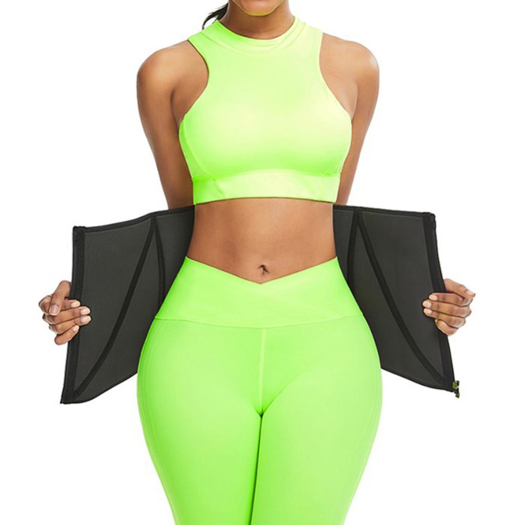 Fashion Women Zipper Belts Corset Sports With Breastplate Stylish Tunic Corset