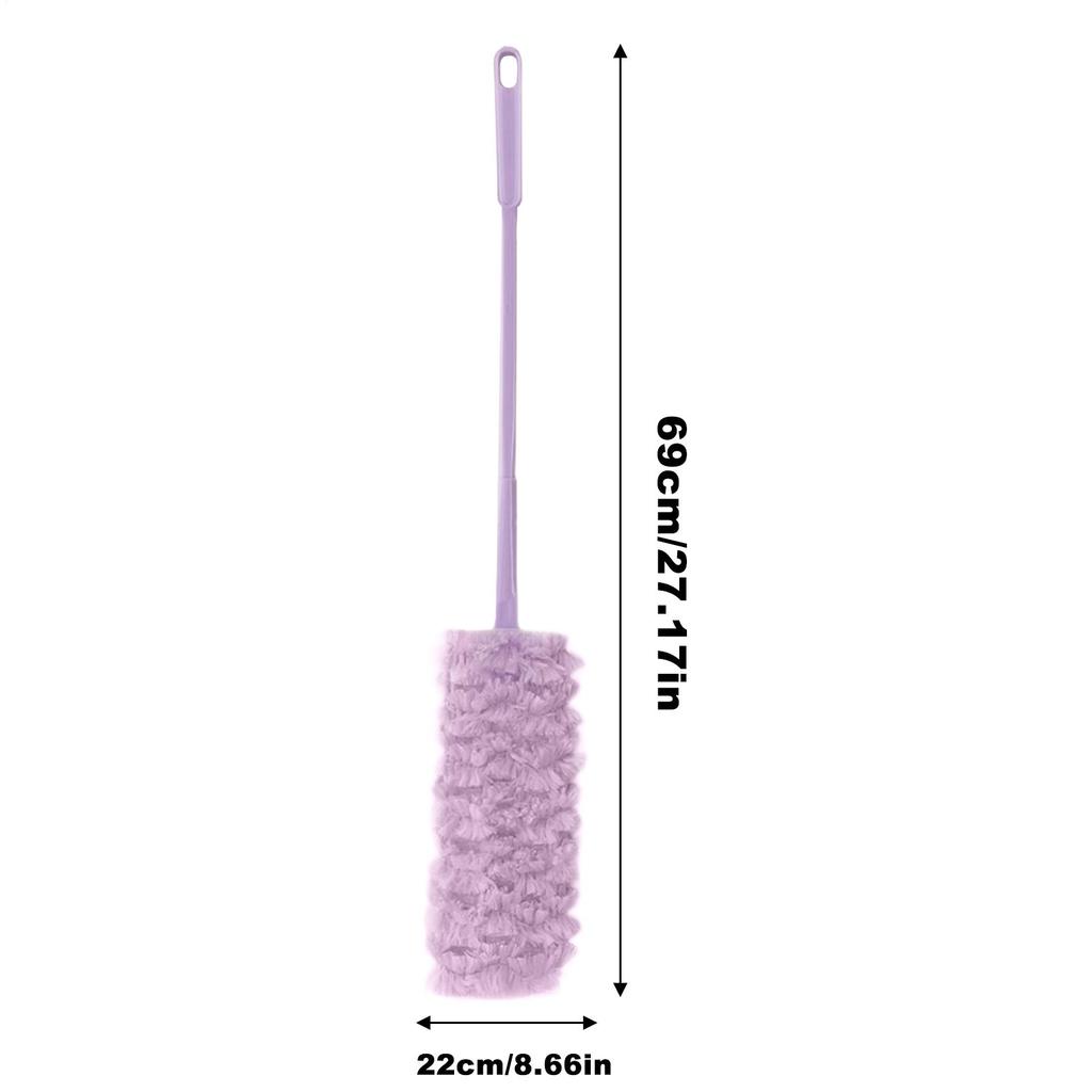 Dusters For Cleaning Handheld Long Duster Anti-Static Wand Cleaning Supplies Washable Dust Cleaner For Sofa Apartment Car