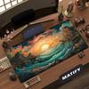 Colorful Large Gaming Mouse Pad XXL Sunset Valley Canyon Deskmat Non-Slip Rubber Game Mouse Mat Computer Keyboard Mats Gamer