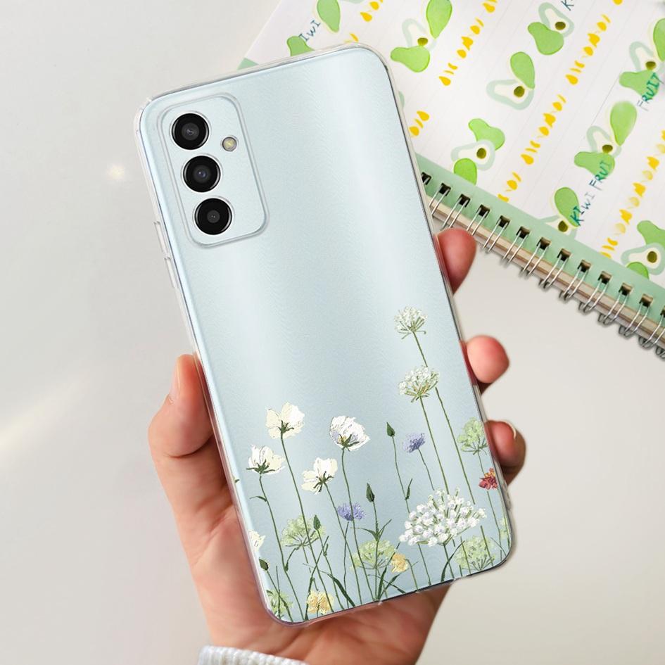 For Samsung Galaxy M13 Case M 13 2022 Cover SM-M135F Lovely Astronaut Clear Soft Silicone Shockproof Bumper For Samsung F13 Capa