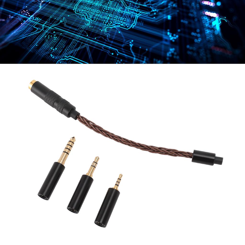 Headphones Plug Adapter 4.4mm Female to 2.5mm 3.5mm 4.4mm Male Stereo Headphone Adapter for NW  X300A NW WM1A