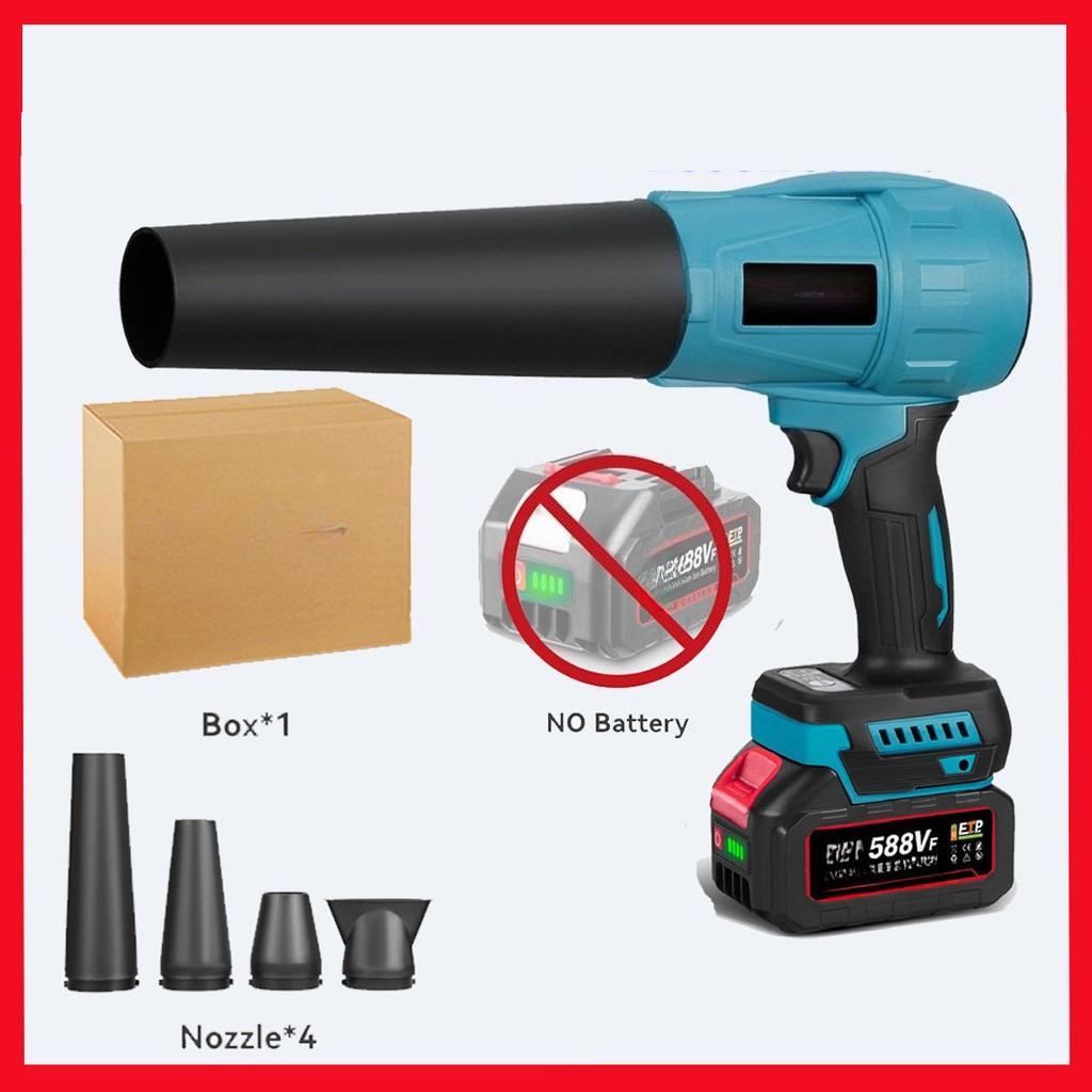 Brushless 3 Gears Adjustable Electric Air Blowers 300000RPM Turbo Jet Fan Handheld Leaf Blower Dust Blowing Power Tool