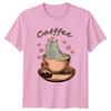 Catffee Cat In A Coffee TShirt Pet Lover Cat Coffee Birthday Gift