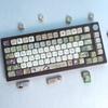 MAIMOOO Yellow Green Keycaps Pride and Prejudice Theme Moa Cherry Russian Korean PBT Beautiful Cute Customized Aula Keyboard Key