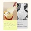 Egg-Shaped Standing Rice Spatula Non-Stick Raised Dots Rice Scoop Cute PP