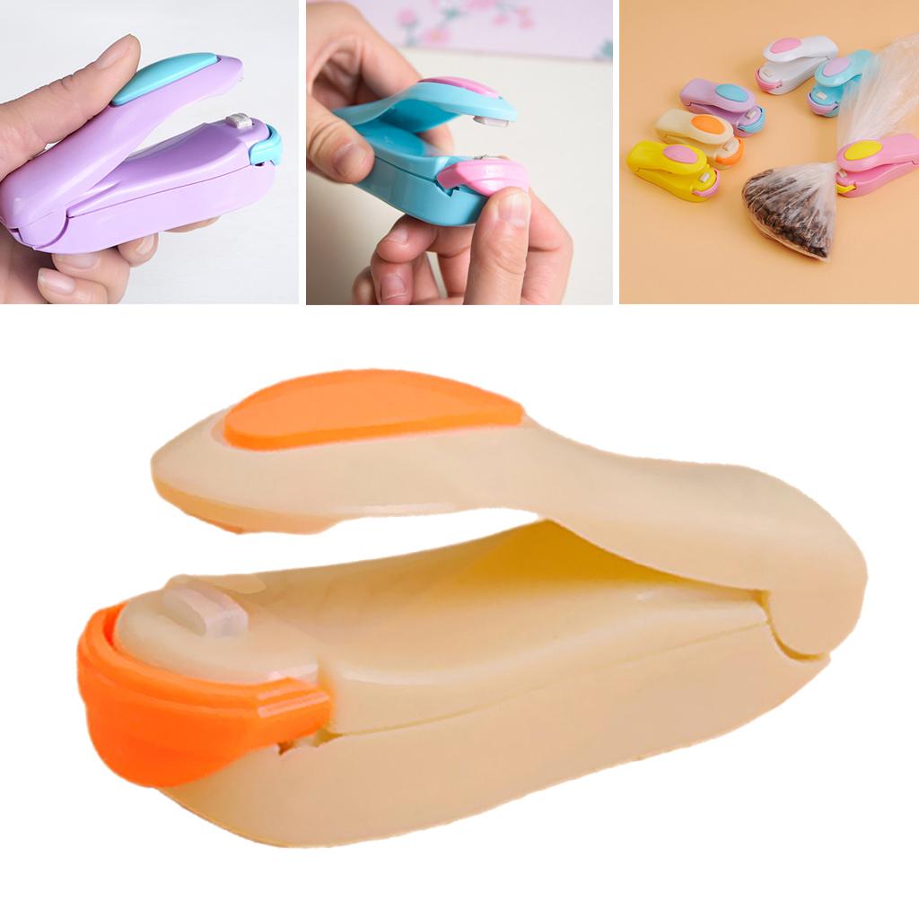 Mini Sealing Machine Heat Sealer Plastic Bag Sealer Packing Supplies for Household Kitchen Use