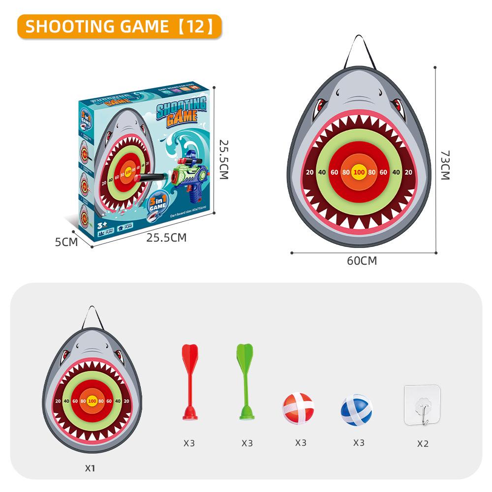 Indoor Target Throwing Sandbag Toy - Parent-Child Gift for Ages 3-6