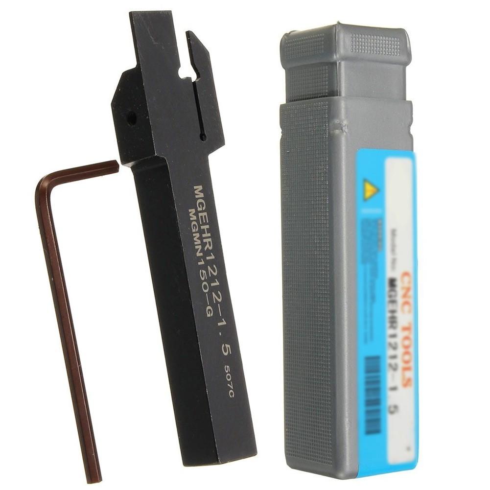 MGEHR1212 1 5 12mm Shank Grooving Cut Off Tool Holder for MGMN150 1 5mm