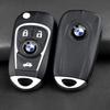 For BMW 2/5/10pcs 14MM Car Key Shell Sticker 3D Aluminum Auto Key Remote For BMW F30 F10 E90 F20 E46 E60 E70 E39 E36 E87 E28 X2