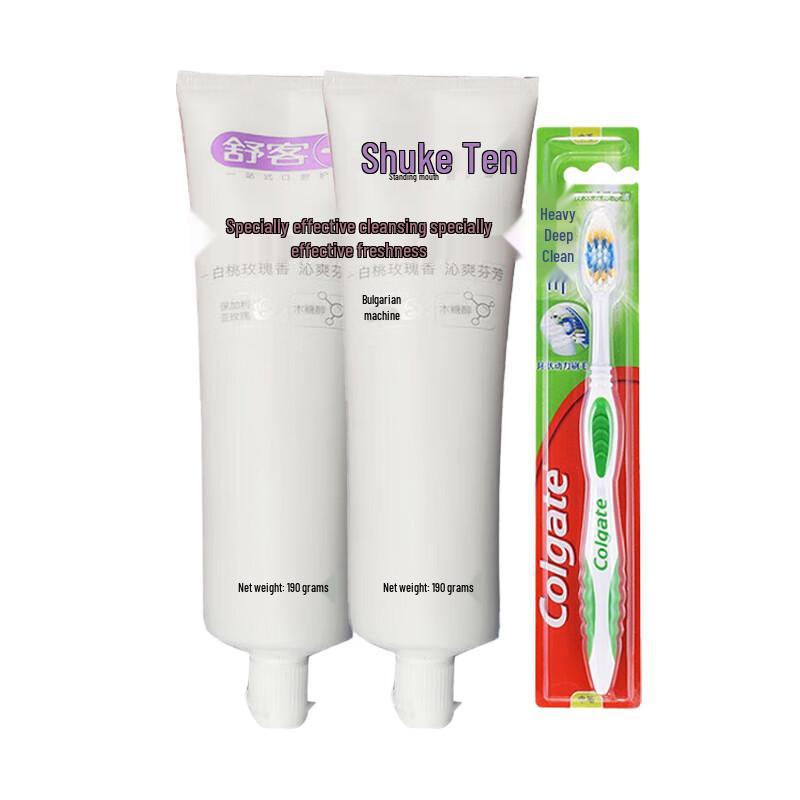 Shuke White Peach Rose Oral Care Set