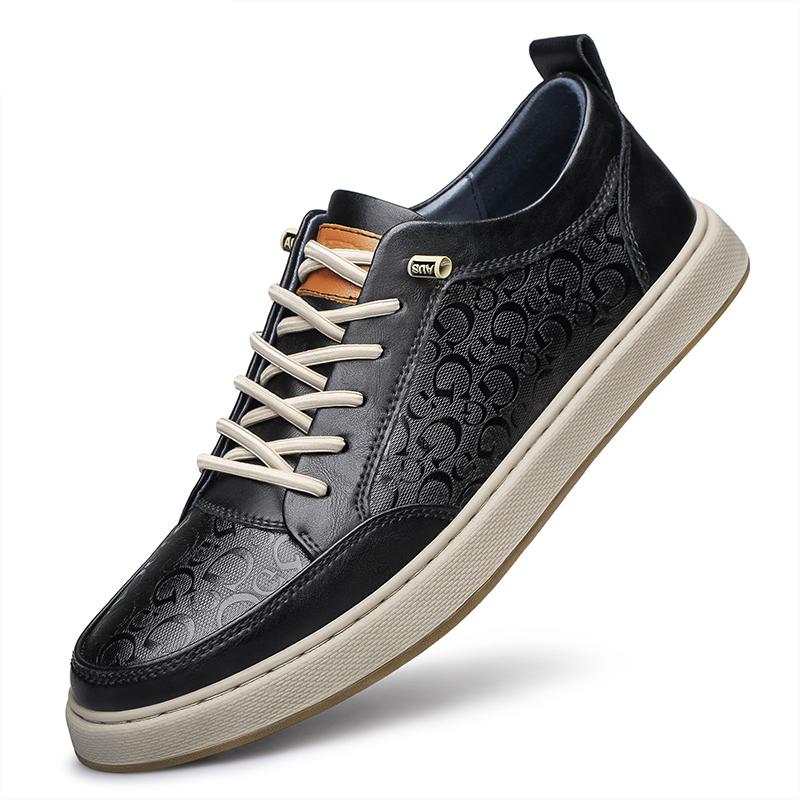 New Men's Breathable Sneakers Summer Casual Loafers Lightweight Round Head Solid Colour Non-slip Flats Zapatillas Para Hombres