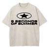 Portal To The Cat Dimension Washed Retro Clothes Fashion Summer T-Shirts Streetwear Cotton Loose Tops Breathable Tee Couple