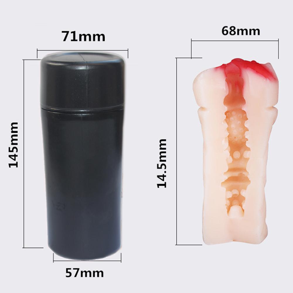 Pocket Pussy Male Masturbator Vagina Fake Anal Erotic Adult Toy Artificial Silicon Sex Toys for Men
