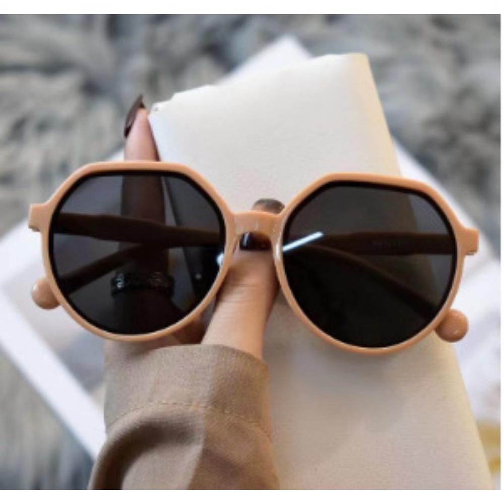 

Нові модні сонцезахисні окуляри-желе жіночі сонцезахисні окуляри інс тренд інтернет-знаменитість вибух коричневі сонцезахисні окуляри