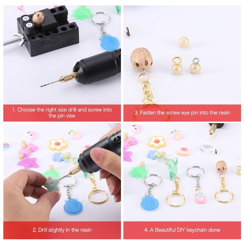 360 Type USB Mini Electric Drill Silicone Crystal Pearl Punch Micro Electric Grinder
