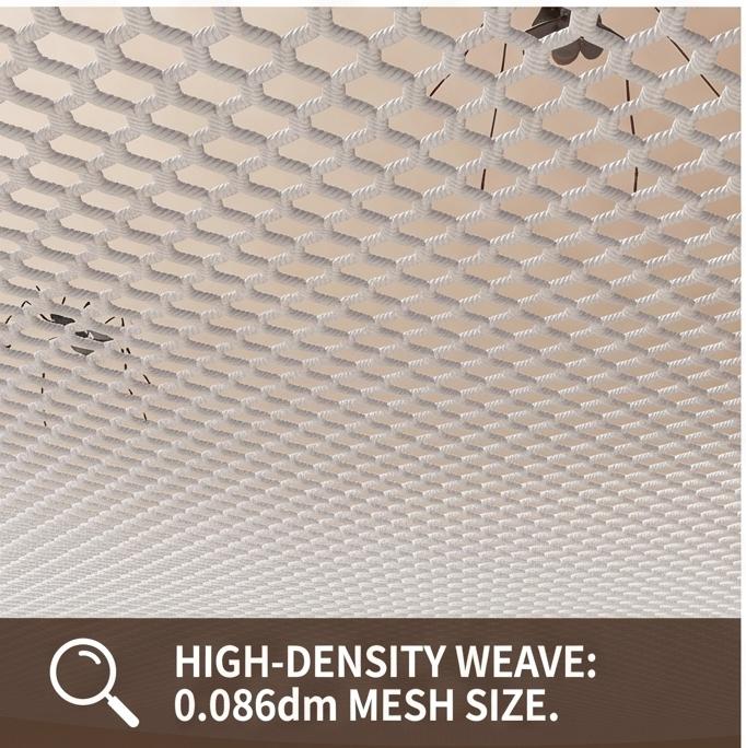 Premium Langlebiges Kein-Aufbau Jurten-Stil Vollboden Anti-Sturz Moskitonetz für 120/150/180/200cm Betten, Sicher für Kinder & Babys, Ideal für den Heim-Schlafzimmergebrauch