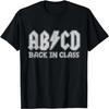 Retro Rock Teen ABCD Back In Class T-Shirt