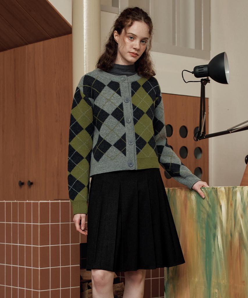 Zero Street [2Type] Midi Pleated Skirt