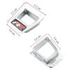hijk1 ·Chrome Car Steering Wheel Decoration Cover Trim Accessories For Volkswagen VW GTI Polo Golf Passat Tiguan Arteon Taigo Caddy GT