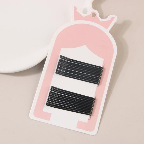 24Pcs Women Hairpins Metal Daily Use One-Word Hair Clips Fine Workmanship Daily Dating Party Fixing Secure Grip Hairpins