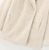 2024 Fall/Winter Women's Faux Fur Solid Color Overcoat: European & American Style