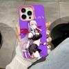 Mato seihei no slave Uzen Kyouka Handyhülle für iPhone 17 16 15 14 13 12 11 X XR XS 8 7 Air Pro Max Plus Durchsichtige Rosa Hülle