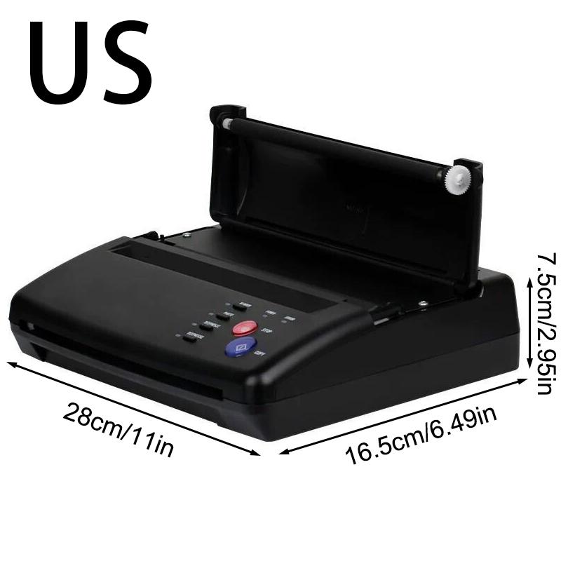 Машина для переноса тату-трафаретов с набором, копир-принтер, бумага для переноса тату-трафаретов, машина для печати тату-трафаретов для тату