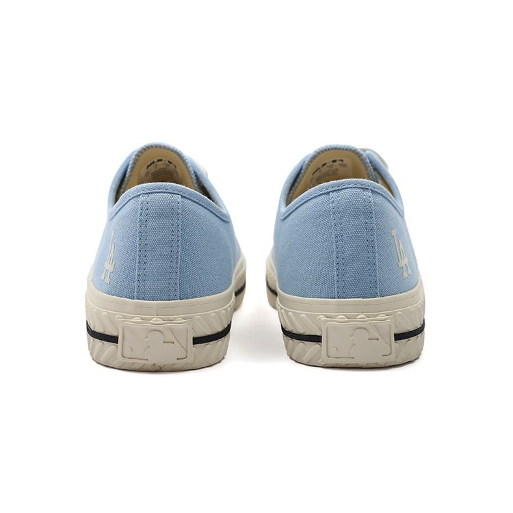 MLB Playball Origin Comfortable Durable Breathable Lightweight Low-Top Canvas Shoes Unisex Sneakers Light-Blue 3ACVVA11N-07BLL