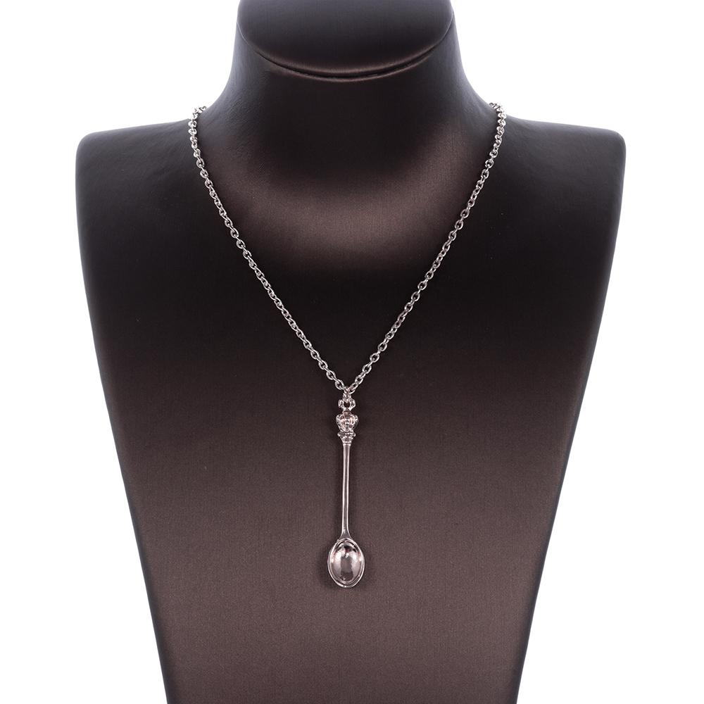 New Charm Mini Crown Spoon Pendant Vintage