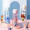 Disney Zootopia Judy And Nick Tritan Kids Water Bottle With Straw For School Use