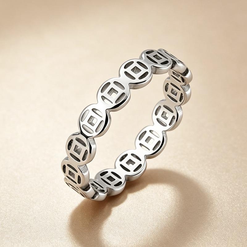 in Large Quantities in Stock, with Personality Meaning To Attract Wealth and Light Luxury Rings no. 6