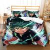 Deku Hero Academia Duvet Cover Set EU Single Double King US Twin Full Queen Size  Bed Linen Set