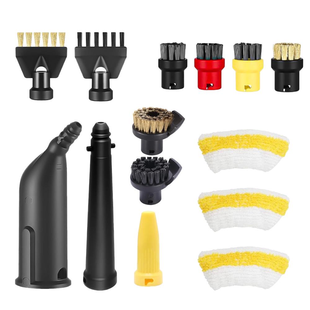 Cloth Mop Cover and Brush Set for Karcher SC1-SC5 Steam Cleaners