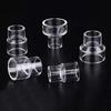 5PCS Acrylic Transparent Reducing Adapter for Direct Size Matching Straight-Through Pmma Aquarium Water Pipe Fittings Accessory