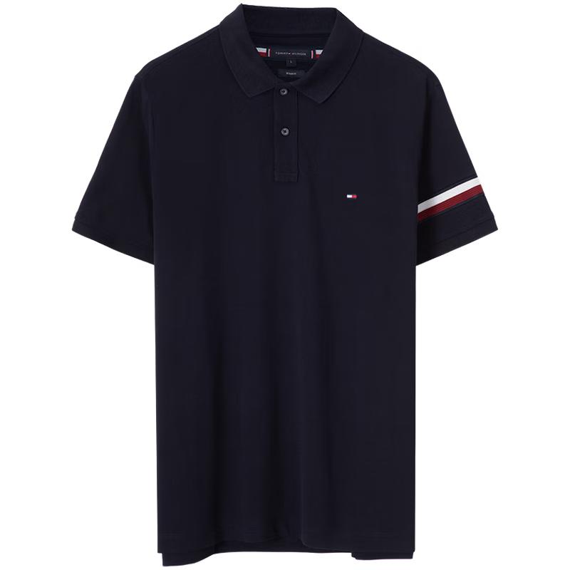 

Чоловіча піке-поло Tommy Hilfiger з контрастною обробкою